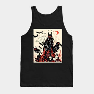 Bloodlust Chronicles: Immortal Bounty Hunts, Gothic Vampire Saga, and Supernatural Adventure in Anime-Manga Art Tank Top